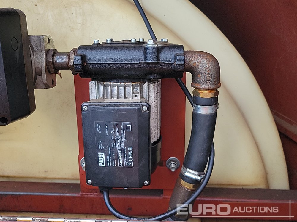 Sandėliavimo talpykla Trailer Engineering 2183 Litre Single Axle Bunded Fuel Bowser, Electric Pump, Flow Meter: foto 17