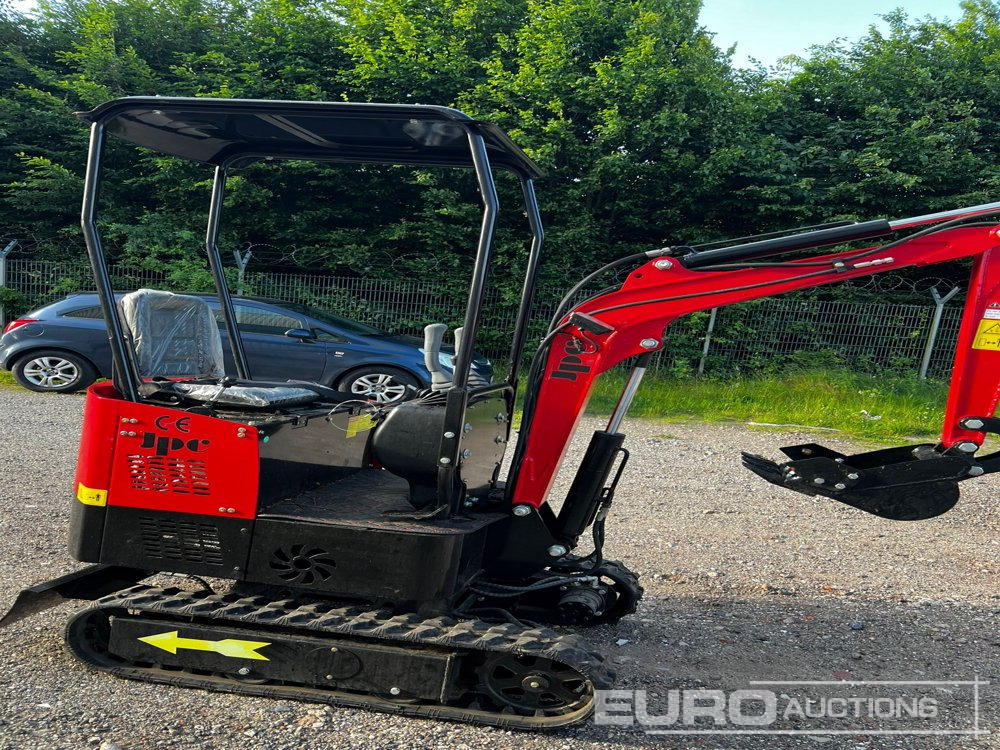 Unused 2024 JPC HT12 - Mini ekskavatorius: foto 1 Unused 2024 JPC HT12 - Mini ekskavatorius: foto 1