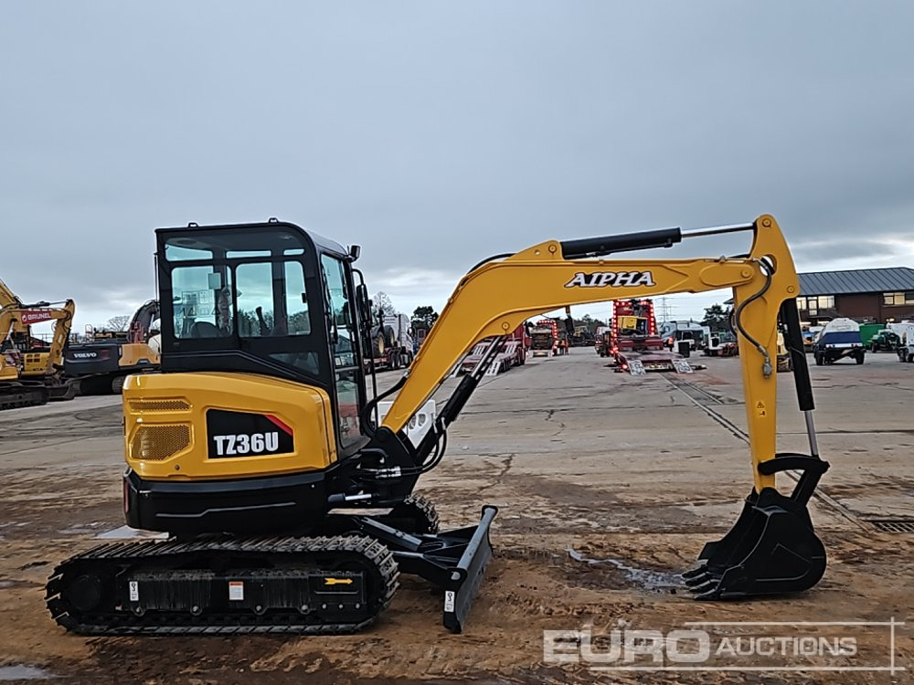 Mini ekskavatorius Unused 2025 Aipha TZ36U: foto 6