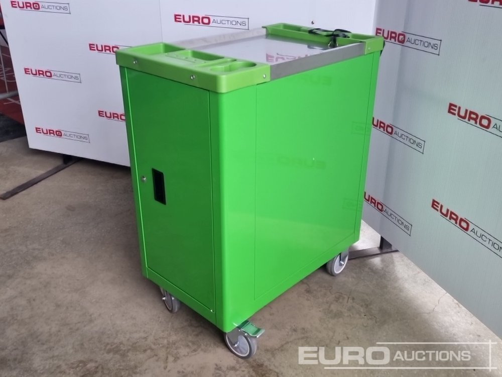 Unused 2025 Boss Wheeled Tool Cart with 258pc Tools (Green) - Garažo įranga: foto 3 Unused 2025 Boss Wheeled Tool Cart with 258pc Tools (Green) - Garažo įranga: foto 3