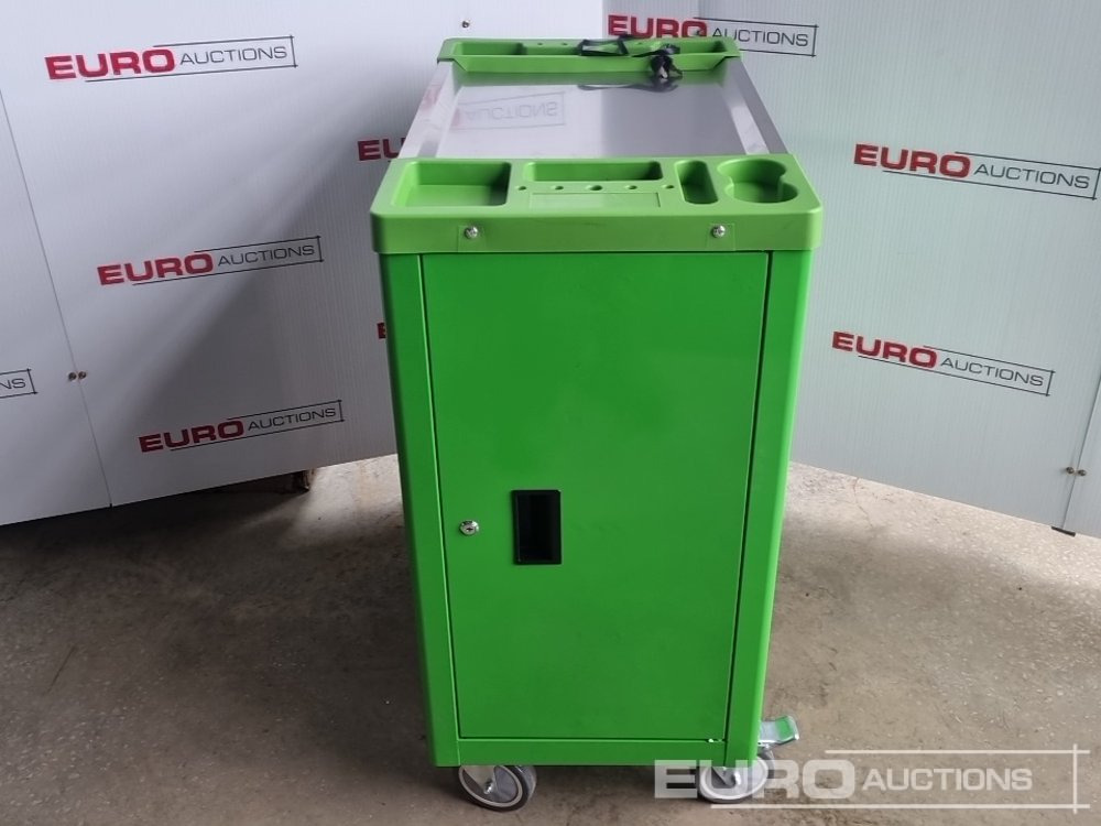Unused 2025 Boss Wheeled Tool Cart with 258pc Tools (Green) - Garažo įranga: foto 2 Unused 2025 Boss Wheeled Tool Cart with 258pc Tools (Green) - Garažo įranga: foto 2