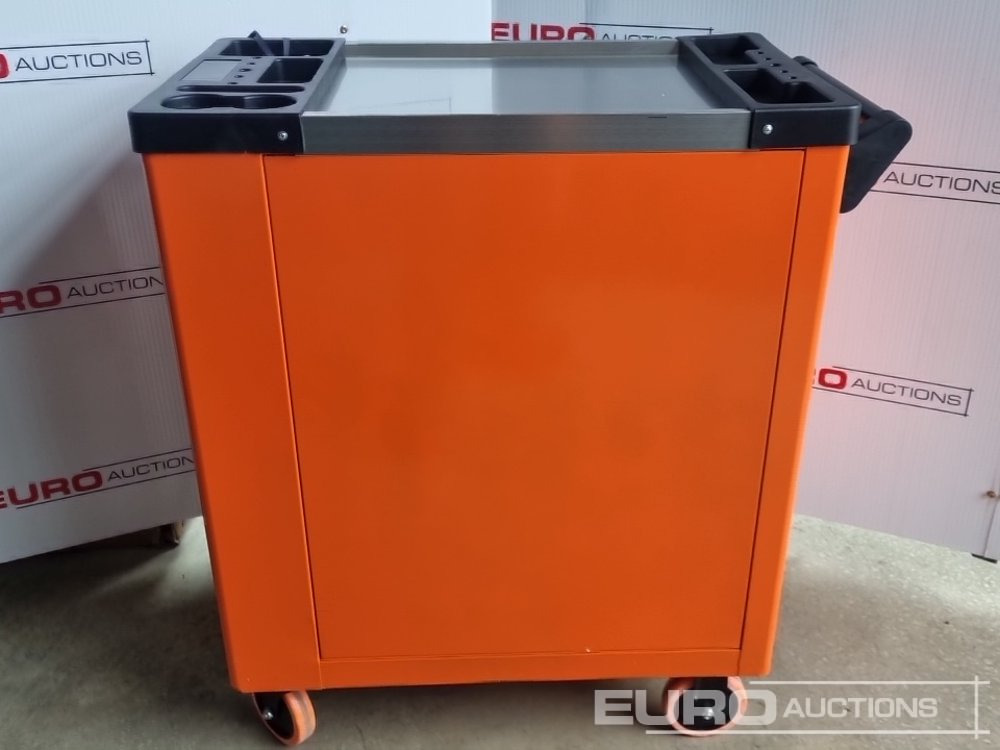 Unused 2025 Boss Wheeled Tool Cart with 258pc Tools (Orange) - Garažo įranga: foto 4 Unused 2025 Boss Wheeled Tool Cart with 258pc Tools (Orange) - Garažo įranga: foto 4