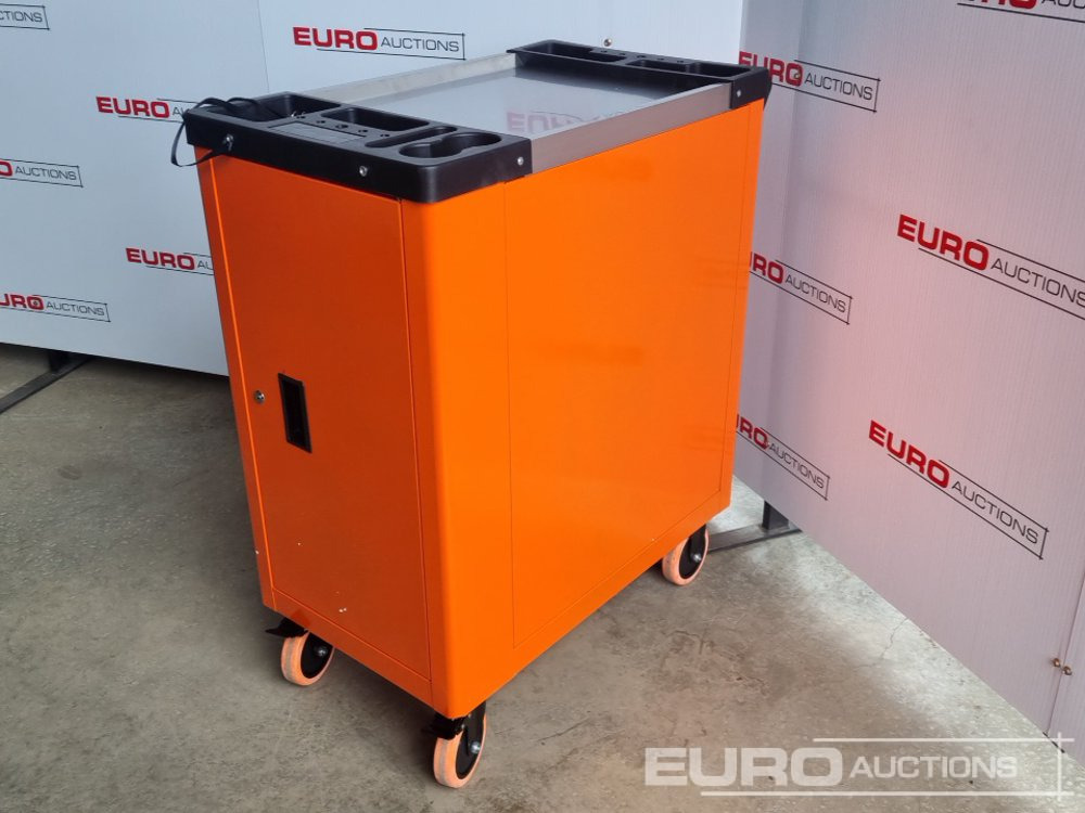 Unused 2025 Boss Wheeled Tool Cart with 258pc Tools (Orange) - Garažo įranga: foto 3 Unused 2025 Boss Wheeled Tool Cart with 258pc Tools (Orange) - Garažo įranga: foto 3