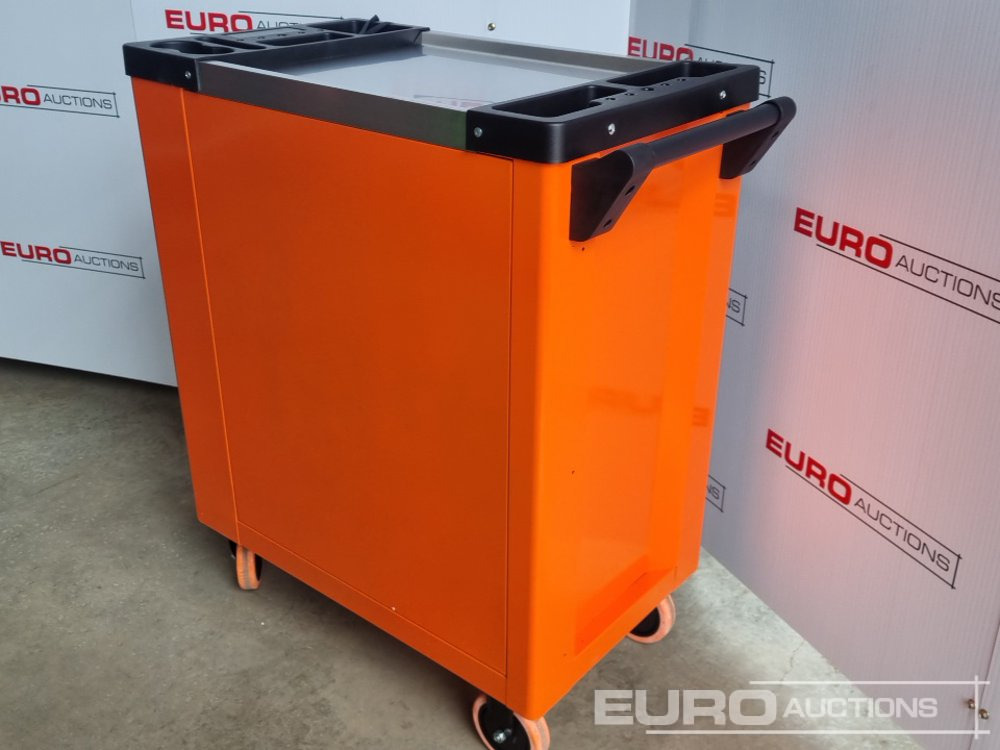Unused 2025 Boss Wheeled Tool Cart with 258pc Tools (Orange) - Garažo įranga: foto 5 Unused 2025 Boss Wheeled Tool Cart with 258pc Tools (Orange) - Garažo įranga: foto 5
