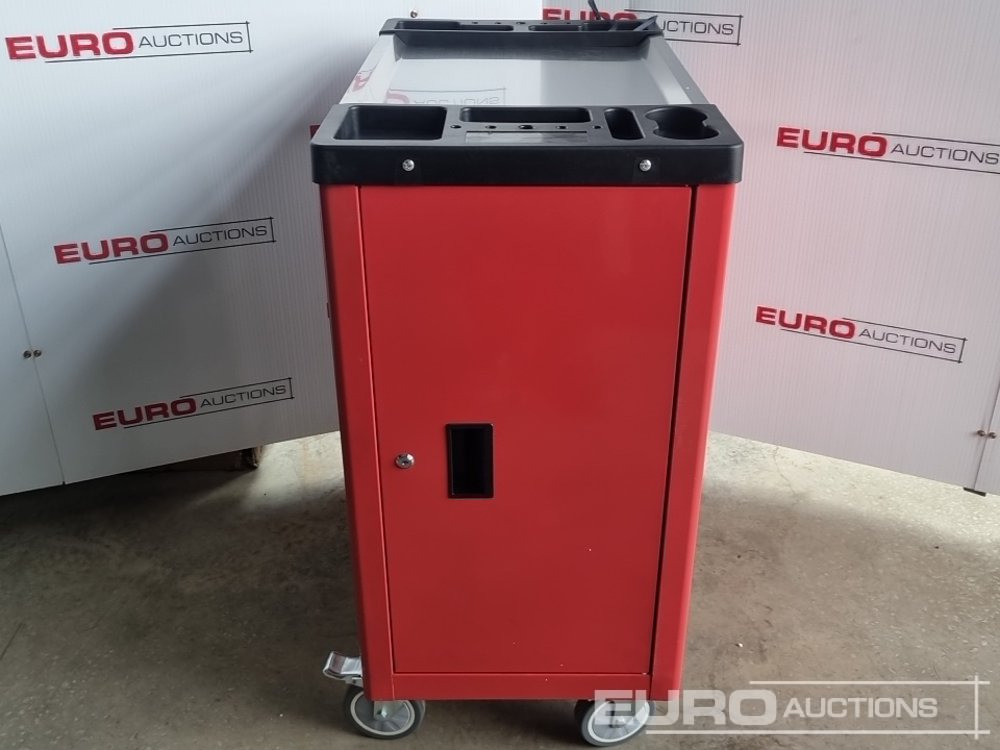 Unused 2025 Boss Wheeled Tool Cart with 258pc Tools (Red) - Garažo įranga: foto 2 Unused 2025 Boss Wheeled Tool Cart with 258pc Tools (Red) - Garažo įranga: foto 2
