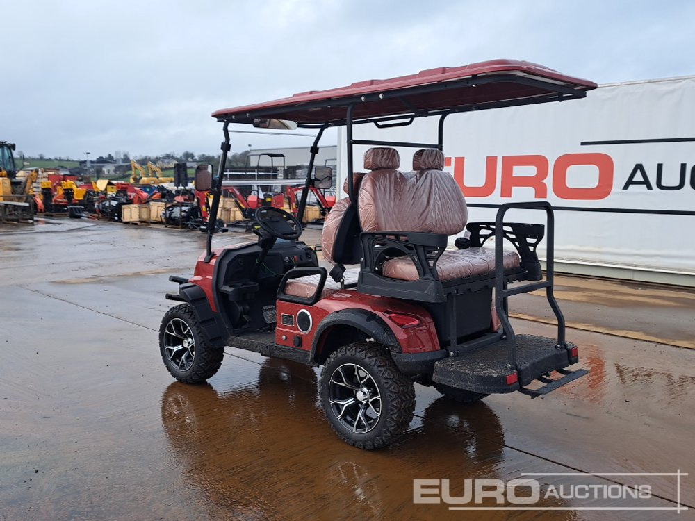 Unused 2025 Electric 4 Seat Golf Cart - Golfo vežimėlias: foto 3 Unused 2025 Electric 4 Seat Golf Cart - Golfo vežimėlias: foto 3