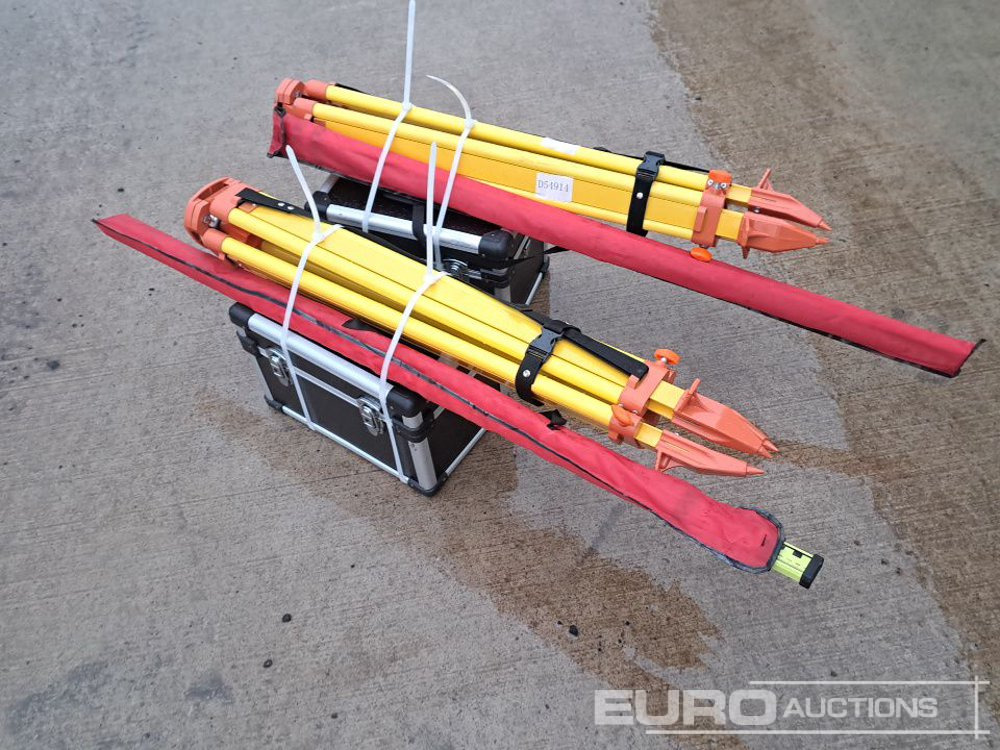 Unused 2025 SKLP Self-Leveling Rotary Laser Level with Batteries, Receiver, Tripod, Grade Rod (2 of) - Garažo įranga: foto 2 Unused 2025 SKLP Self-Leveling Rotary Laser Level with Batteries, Receiver, Tripod, Grade Rod (2 of) - Garažo įranga: foto 2