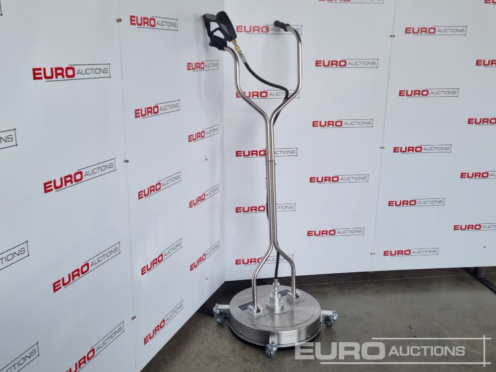 Unused Boss 20" Stainless Steel Pedestrian Surface Cleaner, 280bar, 3 Nozzle Rotary Arm (Max Temp. 82 Degrees), (Ex Display) - Aukšto slėgio plovykla: foto 3 Unused Boss 20" Stainless Steel Pedestrian Surface Cleaner, 280bar, 3 Nozzle Rotary Arm (Max Temp. 82 Degrees), (Ex Display) - Aukšto slėgio plovykla: foto 3