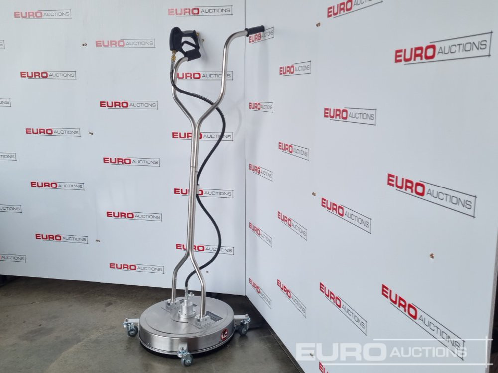 Unused Boss 20" Stainless Steel Pedestrian Surface Cleaner, 280bar, 3 Nozzle Rotary Arm (Max Temp. 82 Degrees), (Ex Display) - Aukšto slėgio plovykla: foto 2 Unused Boss 20" Stainless Steel Pedestrian Surface Cleaner, 280bar, 3 Nozzle Rotary Arm (Max Temp. 82 Degrees), (Ex Display) - Aukšto slėgio plovykla: foto 2
