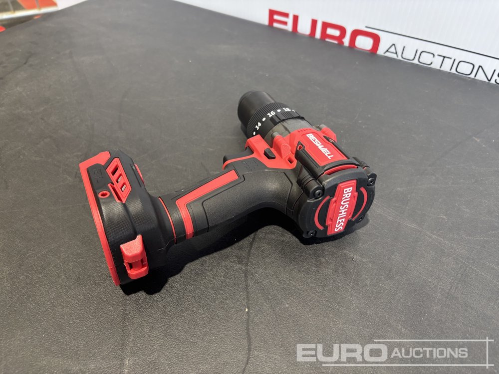 Unused CIW-312A 1/2" Brushless Drill, 2 x 4.0AH Battery with Charger - Statybinė įranga: foto 4 Unused CIW-312A 1/2" Brushless Drill, 2 x 4.0AH Battery with Charger - Statybinė įranga: foto 4
