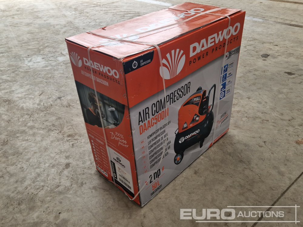 Unused Daewoo DAAC50DN - Oro kompresorius: foto 3 Unused Daewoo DAAC50DN - Oro kompresorius: foto 3