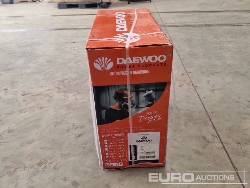 Unused Daewoo DAAC50DN - Oro kompresorius: foto 2 Unused Daewoo DAAC50DN - Oro kompresorius: foto 2