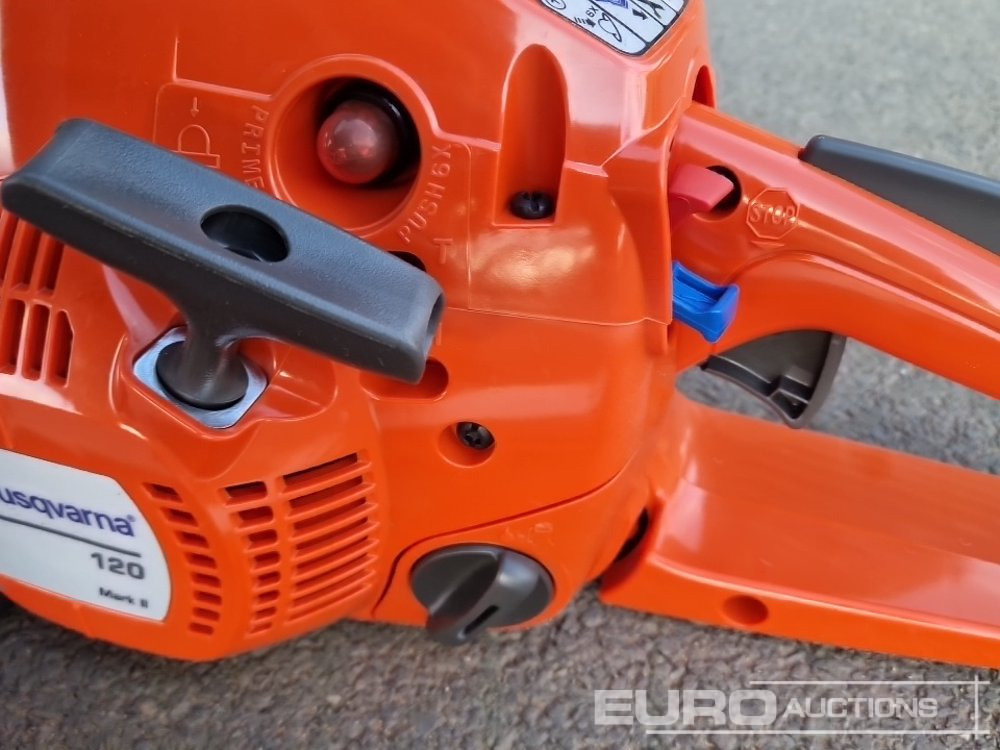Garažo įranga Unused Husqvarna 120 Mark II 14" Petrol Chain Saw: foto 17