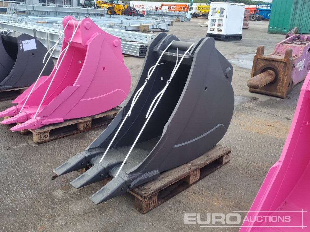 Unused Miller 24" Scoop Bucket 80mm Pin to suit 20 Ton Excavator - Kaušas: foto 1 Unused Miller 24" Scoop Bucket 80mm Pin to suit 20 Ton Excavator - Kaušas: foto 1