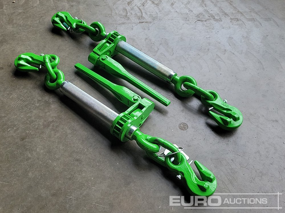 Unused Rydam Folding Handle 10mm Grade 80 Load-Binders (1 Box - 2 Pieces) - Garažo įranga: foto 1 Unused Rydam Folding Handle 10mm Grade 80 Load-Binders (1 Box - 2 Pieces) - Garažo įranga: foto 1