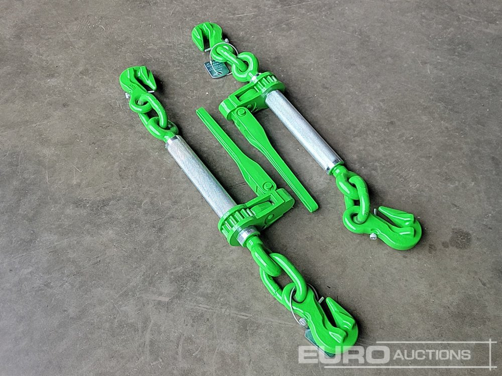 Unused Rydam Folding Handle 10mm Grade 80 Load-Binders (1 Box - 2 Pieces) - Garažo įranga: foto 5 Unused Rydam Folding Handle 10mm Grade 80 Load-Binders (1 Box - 2 Pieces) - Garažo įranga: foto 5