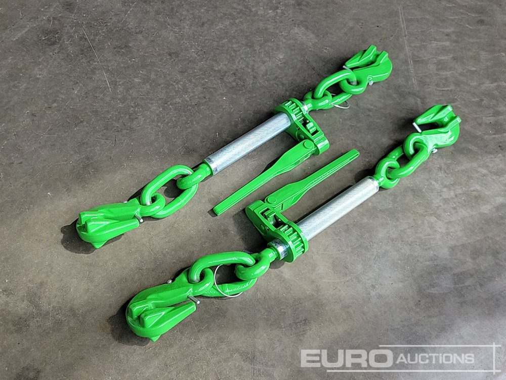 Unused Rydam Folding Handle 13mm Grade 80 Load-Binders (1 Box - 2 Pieces) - Garažo įranga: foto 3 Unused Rydam Folding Handle 13mm Grade 80 Load-Binders (1 Box - 2 Pieces) - Garažo įranga: foto 3