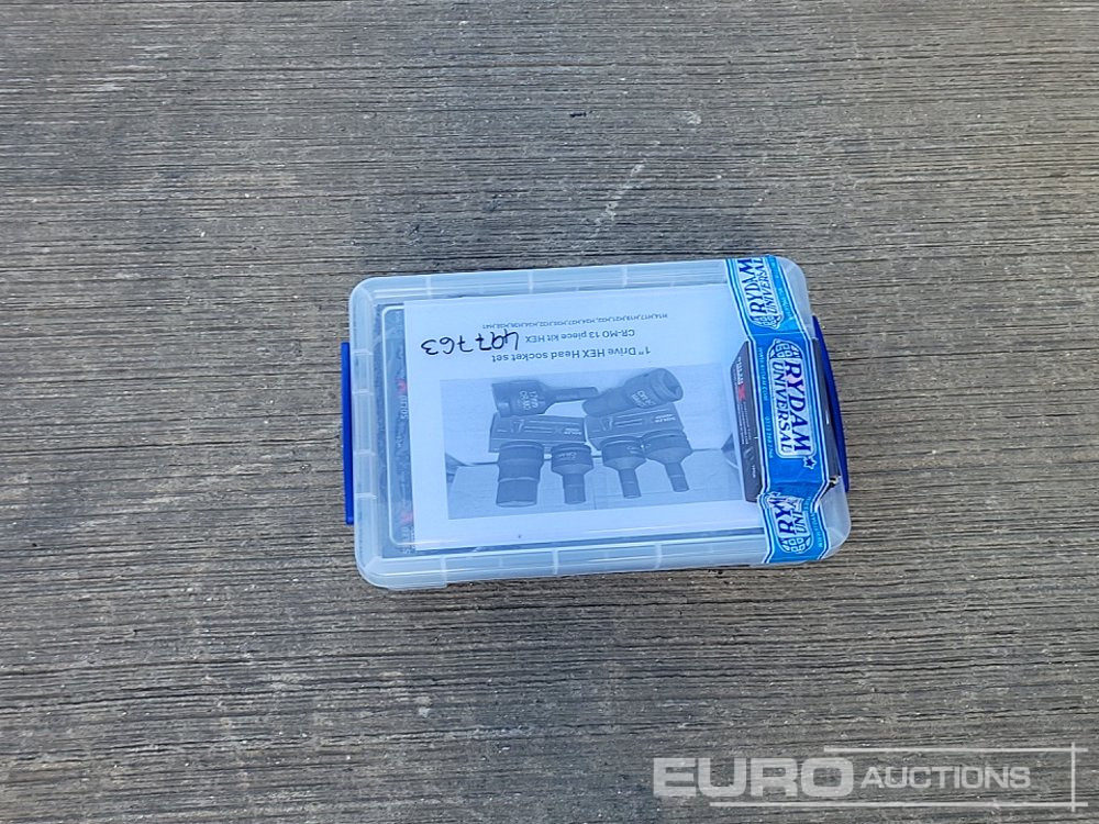 Unused Solid X 1" Drive Impact Socket HEX Set (H14, H17, H19, H21, H22, H24, H27, H30, H32, H34, H36, H38, H41MM) - Garažo įranga: foto 3 Unused Solid X 1" Drive Impact Socket HEX Set (H14, H17, H19, H21, H22, H24, H27, H30, H32, H34, H36, H38, H41MM) - Garažo įranga: foto 3