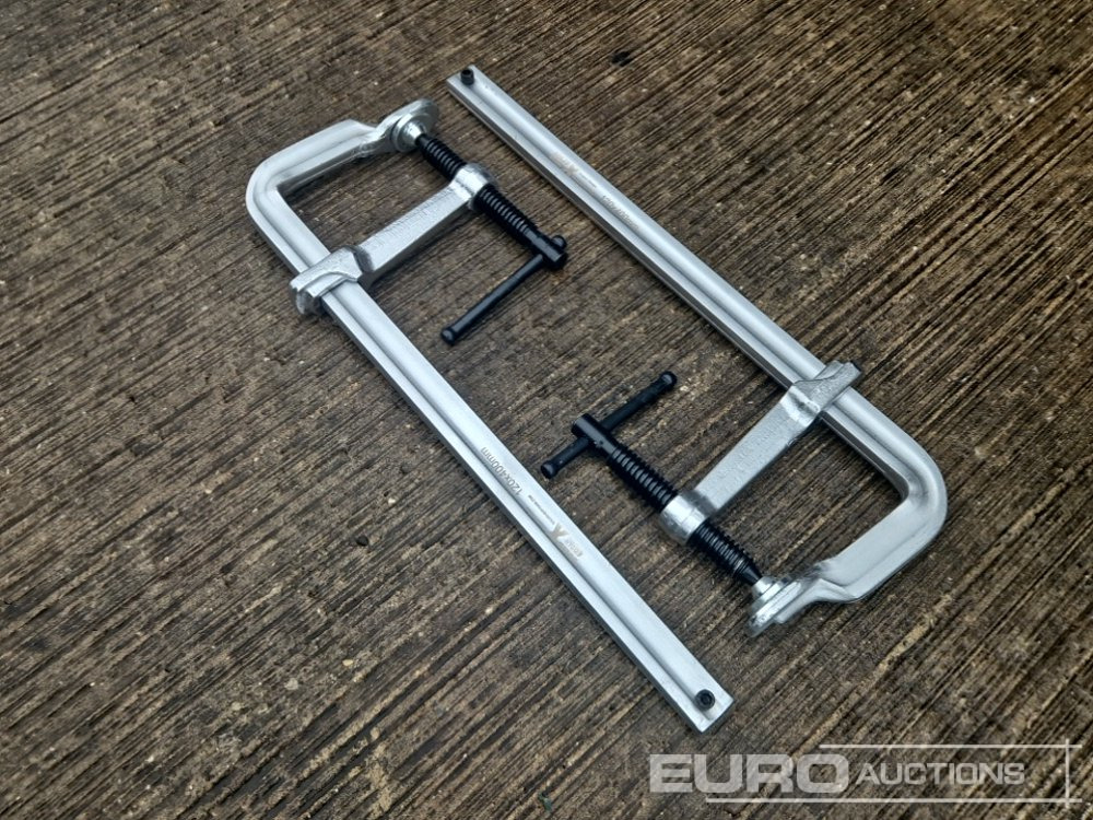 Unused Solid X Forged Welding Clamps 120mm x 400mm (2 Pieces) - Garažo įranga: foto 3 Unused Solid X Forged Welding Clamps 120mm x 400mm (2 Pieces) - Garažo įranga: foto 3