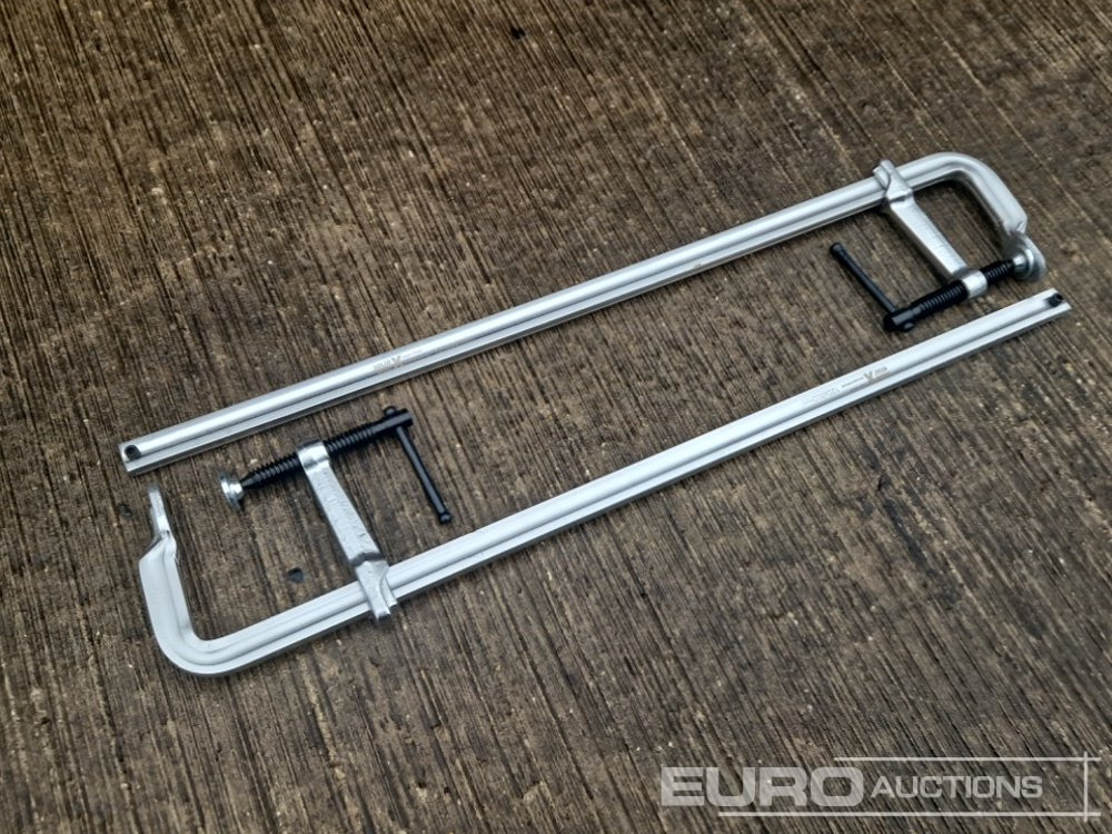 Unused Solid X Forged Welding Clamps 120mm x 800mm (2 Pieces) - Garažo įranga: foto 2 Unused Solid X Forged Welding Clamps 120mm x 800mm (2 Pieces) - Garažo įranga: foto 2