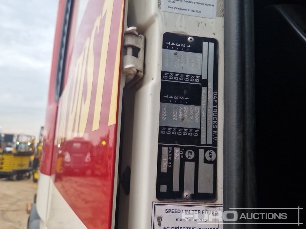 Vilkikas 2018 DAF XF530: foto 38