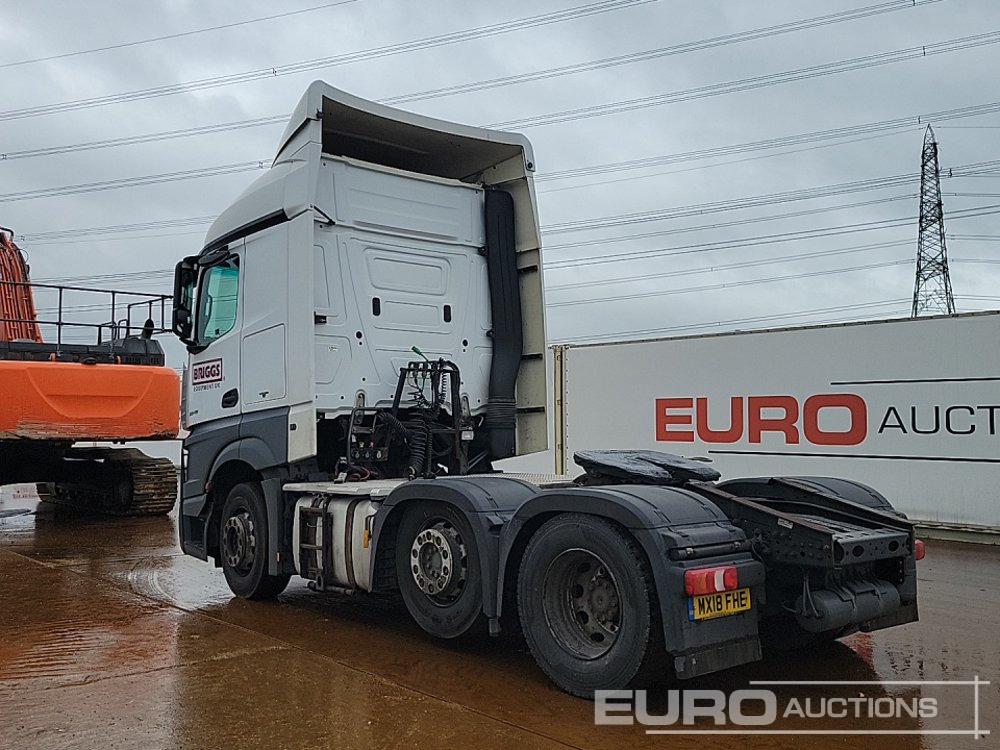 2018 Mercedes Actros 2548 - Vilkikas: foto 3 2018 Mercedes Actros 2548 - Vilkikas: foto 3