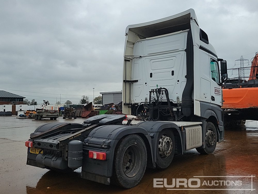 2018 Mercedes Actros 2548 - Vilkikas: foto 5 2018 Mercedes Actros 2548 - Vilkikas: foto 5