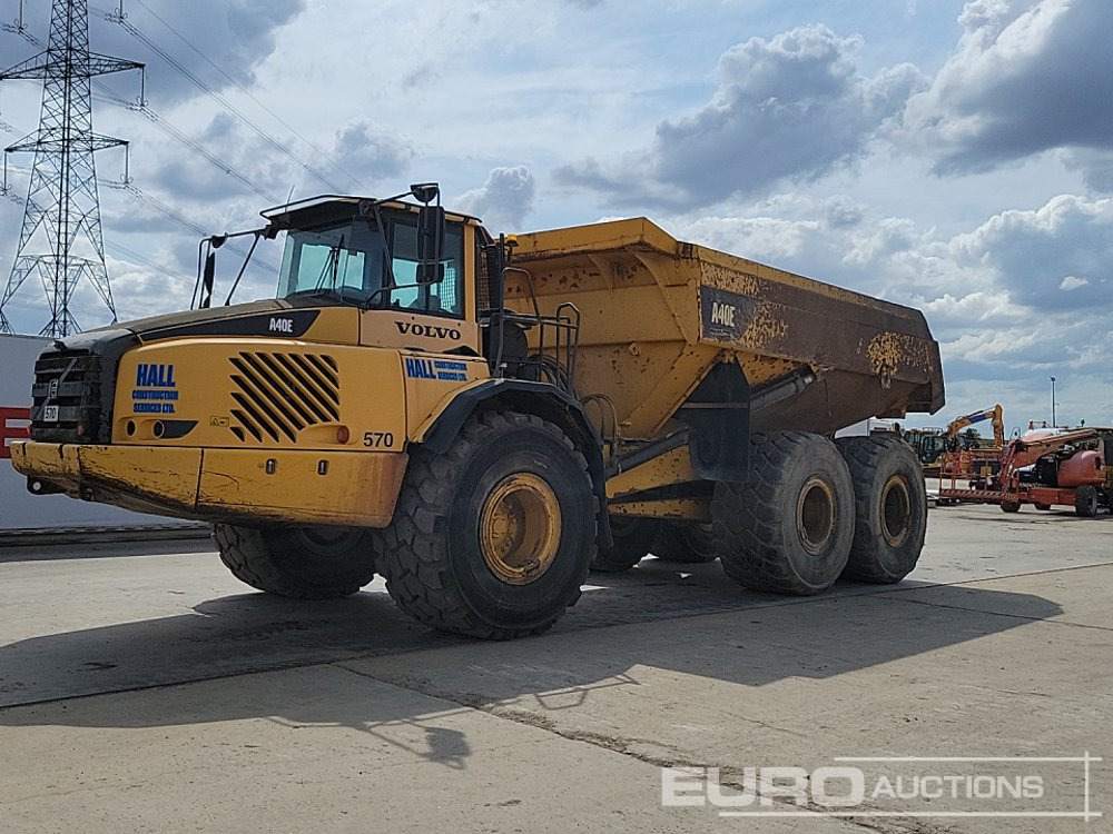 Volvo A40E - Šarnyrinis savivartis: foto 1 Volvo A40E - Šarnyrinis savivartis: foto 1