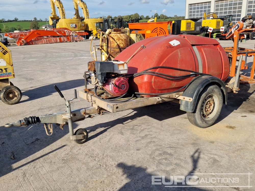 Western Single Axle Water Bowser, Petrol Pressure Washer, Hose, Lance, Honda Engine - Aukšto slėgio plovykla: foto 1 Western Single Axle Water Bowser, Petrol Pressure Washer, Hose, Lance, Honda Engine - Aukšto slėgio plovykla: foto 1