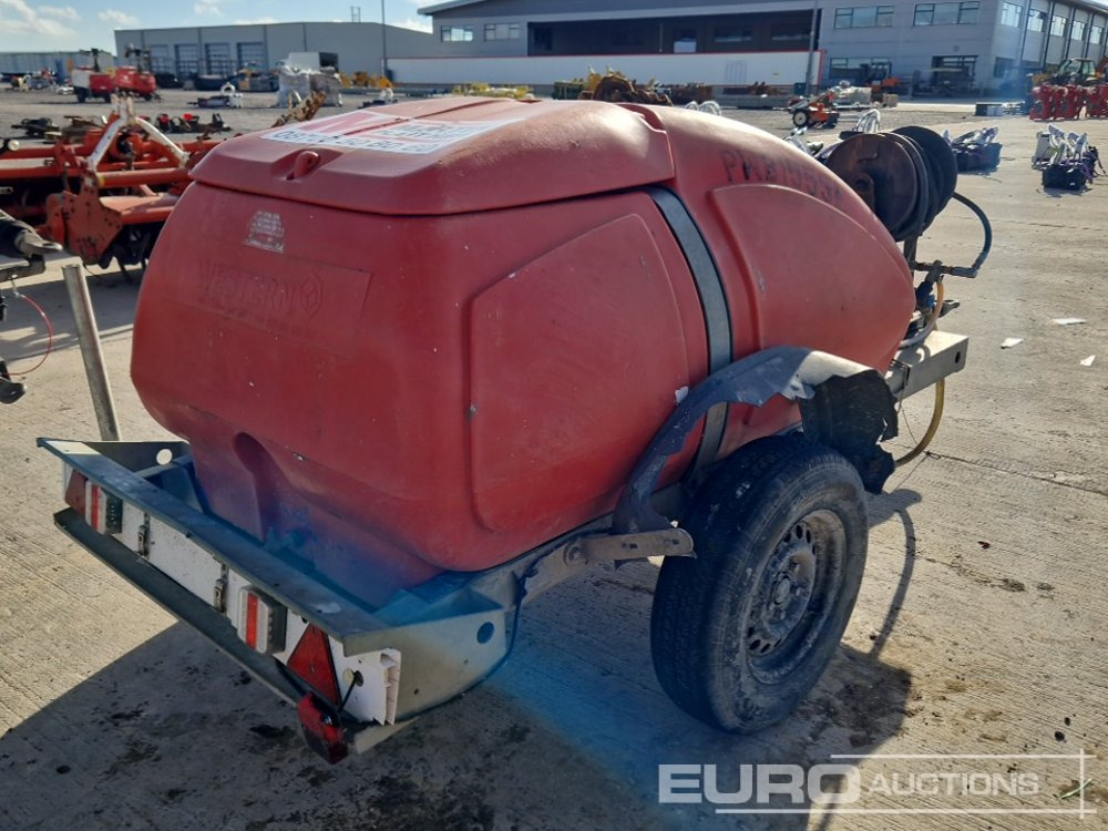 Western Single Axle Water Bowser, Petrol Pressure Washer, Hose, Lance - Aukšto slėgio plovykla: foto 3 Western Single Axle Water Bowser, Petrol Pressure Washer, Hose, Lance - Aukšto slėgio plovykla: foto 3