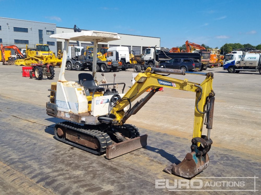 Mini ekskavatorius Yanmar B12-1: foto 7