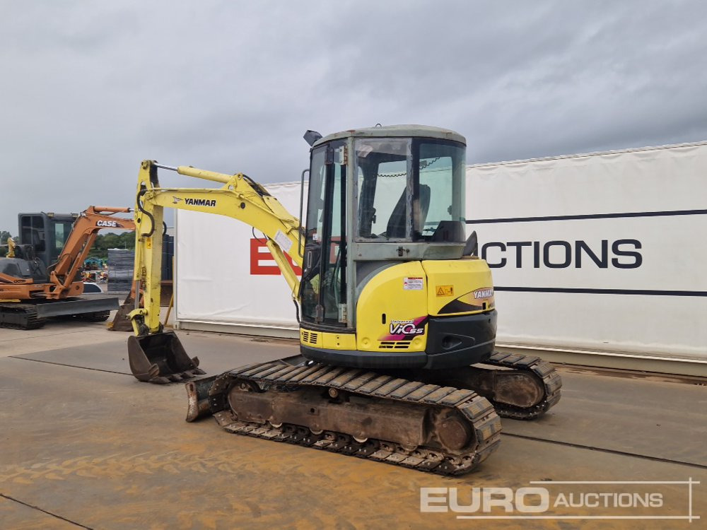Yanmar Vi055-5B - Mini ekskavatorius: foto 3 Yanmar Vi055-5B - Mini ekskavatorius: foto 3