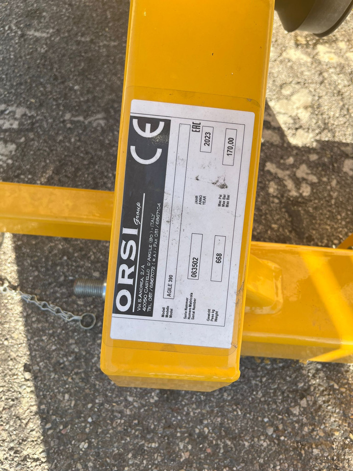 Braccio decespugliatore usato Orsi Agile 390 - Smulkintuvas su manipuliatoriumi: foto 4 Braccio decespugliatore usato Orsi Agile 390 - Smulkintuvas su manipuliatoriumi: foto 4