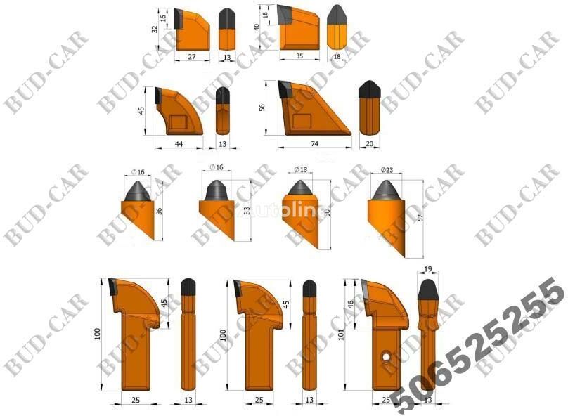 New węglikiem spiekanym Rock Combo for asphalt milling machine - Atsarginės dalys - Asfalto freza: foto 4 New węglikiem spiekanym Rock Combo for asphalt milling machine - Atsarginės dalys - Asfalto freza: foto 4