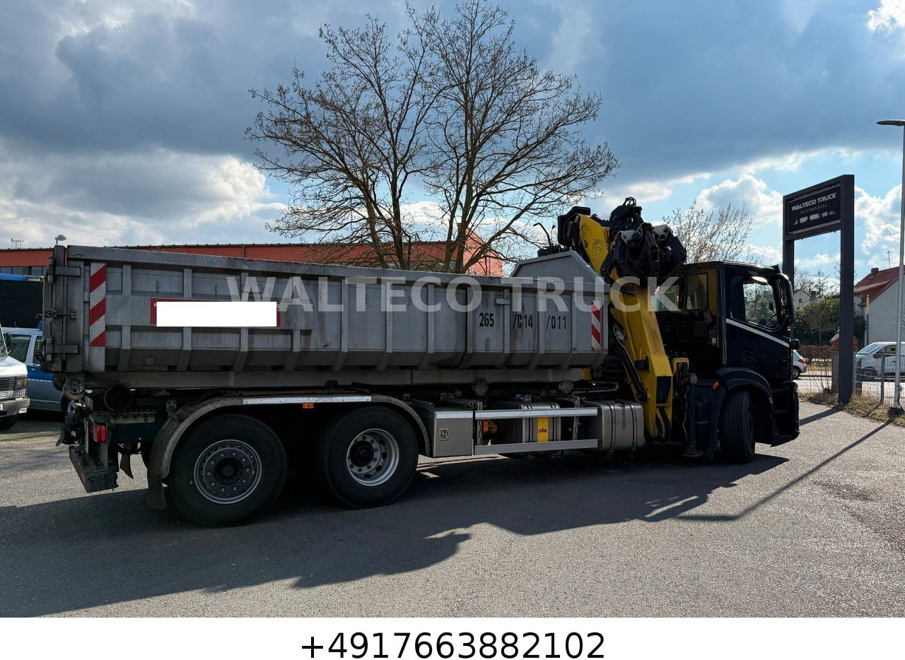 Iveco X Way 460/Abroll HYVA/KRAN TAYFUN/LENKACHSE - Hook-lift sunkvežimis: foto 4 Iveco X Way 460/Abroll HYVA/KRAN TAYFUN/LENKACHSE - Hook-lift sunkvežimis: foto 4