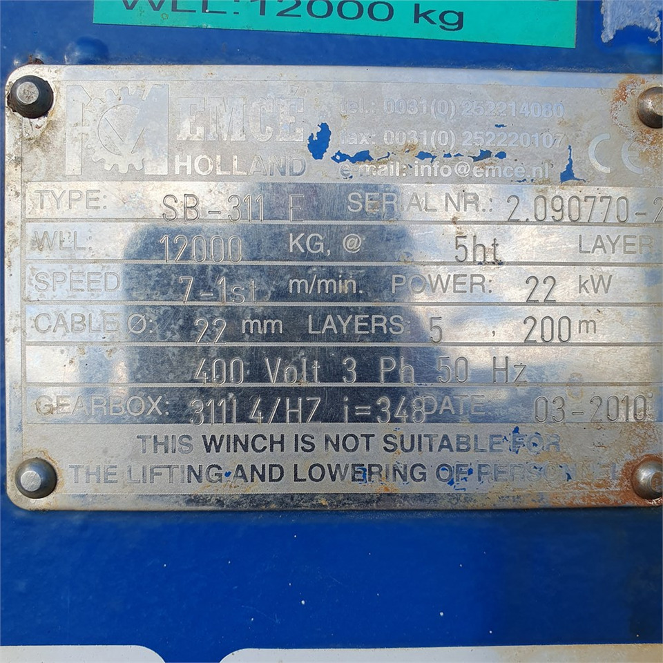 ABC EMCE SB-311E - Auto gervė: foto 5 ABC EMCE SB-311E - Auto gervė: foto 5