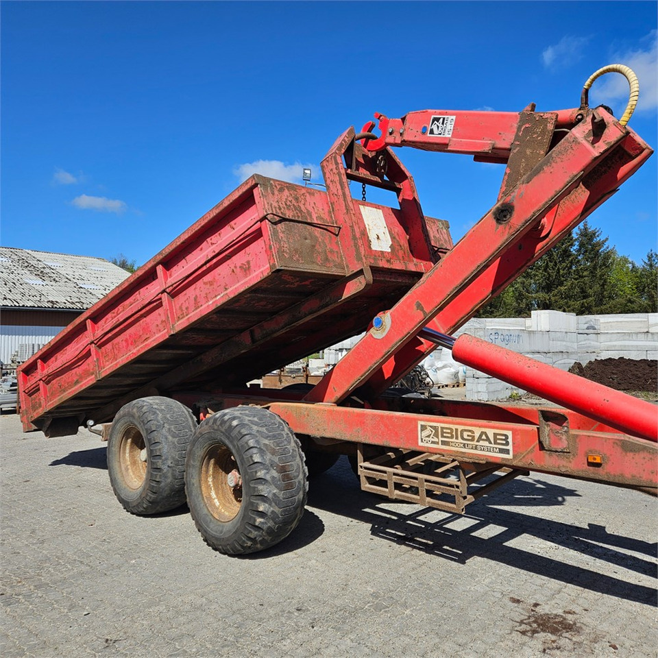 BIGAB 15-19 - Kablio/ Skip loader priekaba: foto 1 BIGAB 15-19 - Kablio/ Skip loader priekaba: foto 1