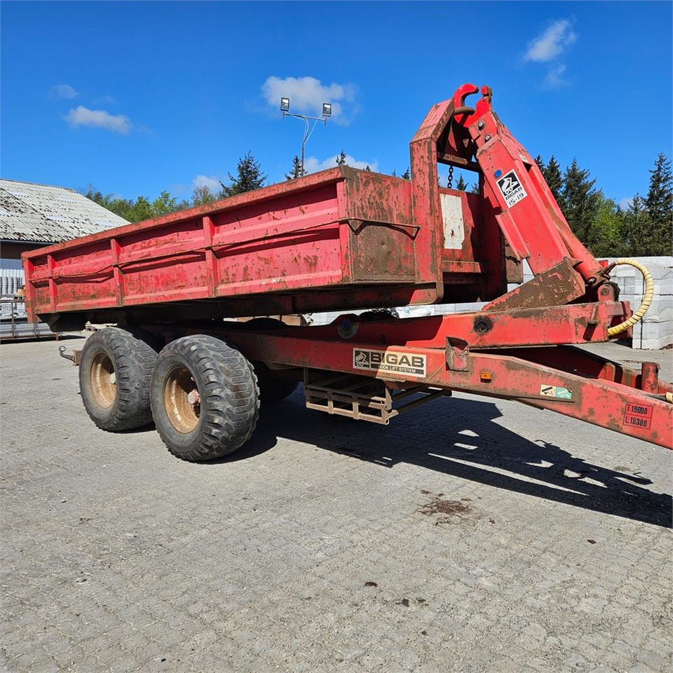 BIGAB 15-19 - Kablio/ Skip loader priekaba: foto 2 BIGAB 15-19 - Kablio/ Skip loader priekaba: foto 2