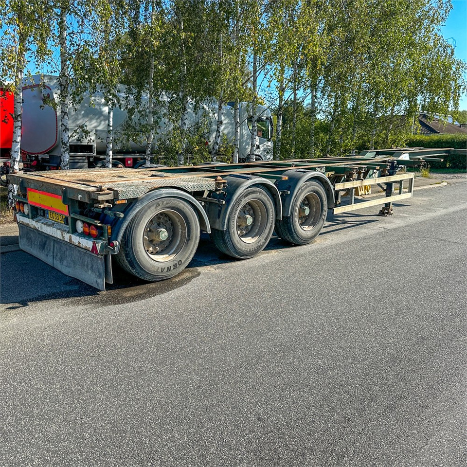 HFR 40 fods container trailer. - Konteineris-vežimus/ Sukeisti kūną priekaba: foto 1 HFR 40 fods container trailer. - Konteineris-vežimus/ Sukeisti kūną priekaba: foto 1