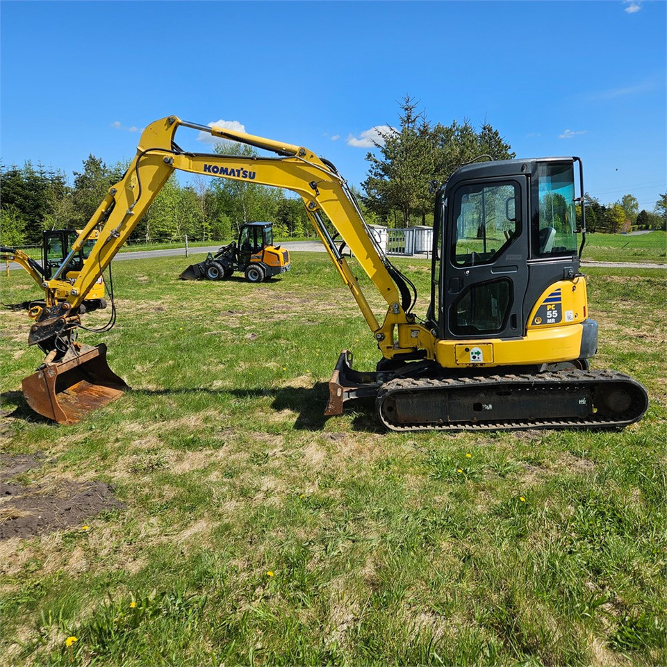 Komatsu PC 55 MR-3 - Mini ekskavatorius: foto 1 Komatsu PC 55 MR-3 - Mini ekskavatorius: foto 1