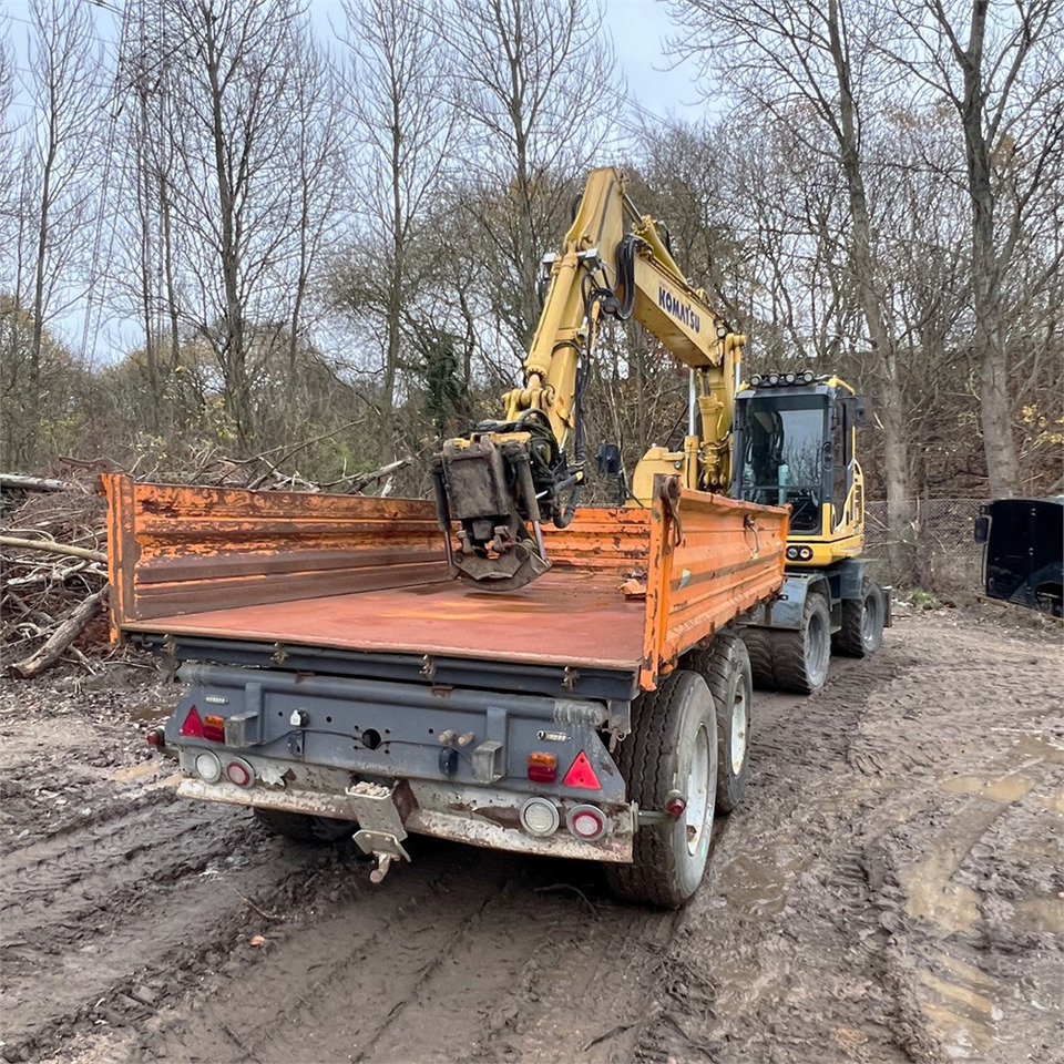 Ratinis ekskavatorius Komatsu PW148-10: foto 7