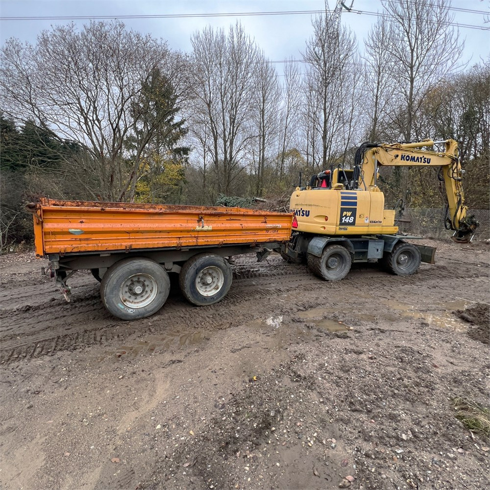 Ratinis ekskavatorius Komatsu PW148-10: foto 19