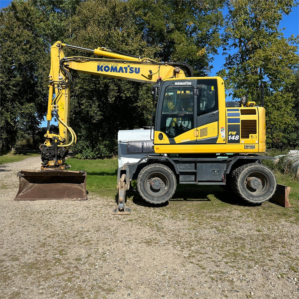 Komatsu PW148-11 - Ratinis ekskavatorius: foto 2 Komatsu PW148-11 - Ratinis ekskavatorius: foto 2