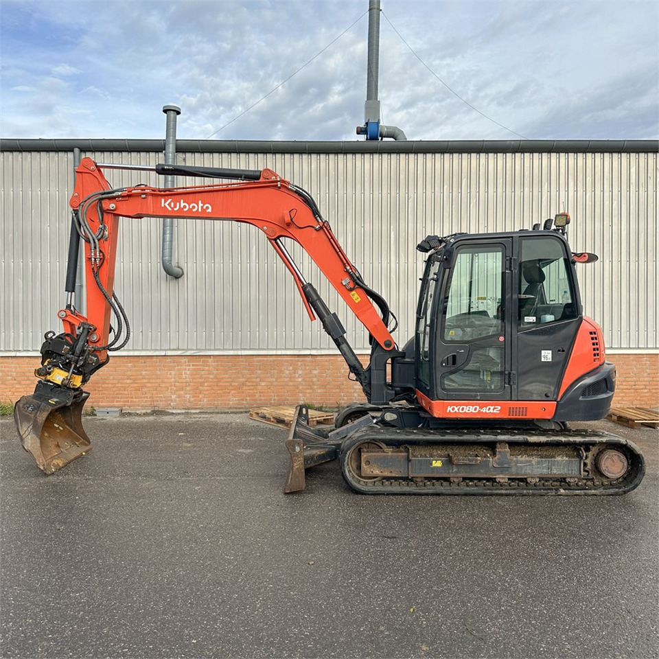 Kubota KX080-4 A2 - Mini ekskavatorius: foto 1 Kubota KX080-4 A2 - Mini ekskavatorius: foto 1