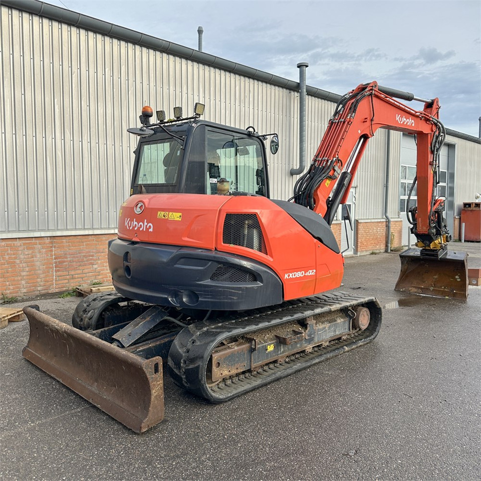 Kubota KX080-4 A2 - Mini ekskavatorius: foto 5 Kubota KX080-4 A2 - Mini ekskavatorius: foto 5