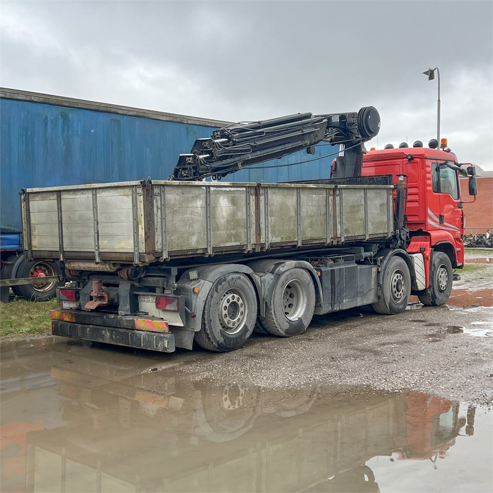 MAN TGA 8x4 Hydrodrive - Savivartis sunkvežimis, Sunkvežimis su kranu: foto 4 MAN TGA 8x4 Hydrodrive - Savivartis sunkvežimis, Sunkvežimis su kranu: foto 4