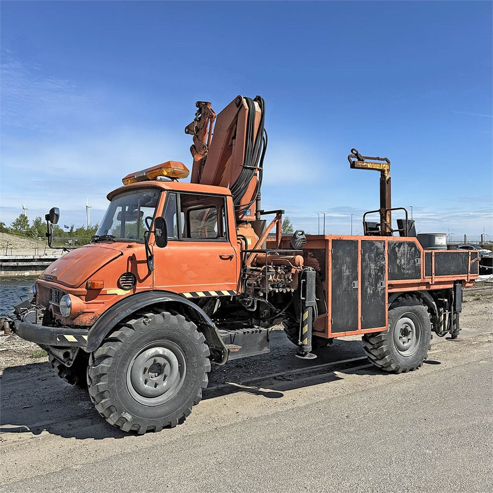 Mercedes Unimog 116 - Sunkvežimis su kranu: foto 4 Mercedes Unimog 116 - Sunkvežimis su kranu: foto 4