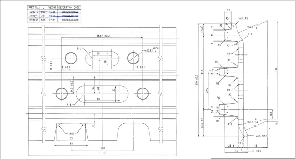 O&K Skoplader 700mm - Vikšrai - Ekskavatorius: foto 3 O&K Skoplader 700mm - Vikšrai - Ekskavatorius: foto 3
