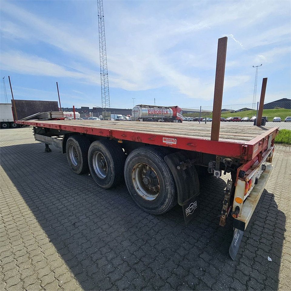 Pacton Flatbed - Platforminė/ Bortinė puspriekabė: foto 5 Pacton Flatbed - Platforminė/ Bortinė puspriekabė: foto 5