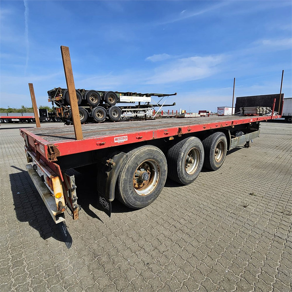 Pacton Flatbed - Platforminė/ Bortinė puspriekabė: foto 1 Pacton Flatbed - Platforminė/ Bortinė puspriekabė: foto 1